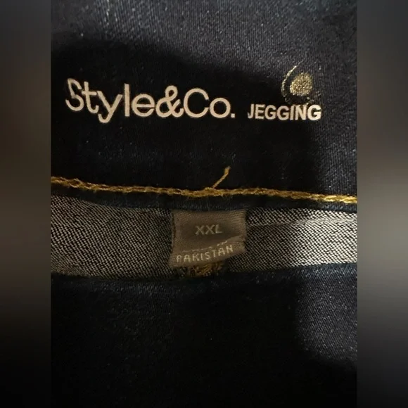 Style & Co. Dark Blue Jeans Jeggings XXL - Picture 8 of 13